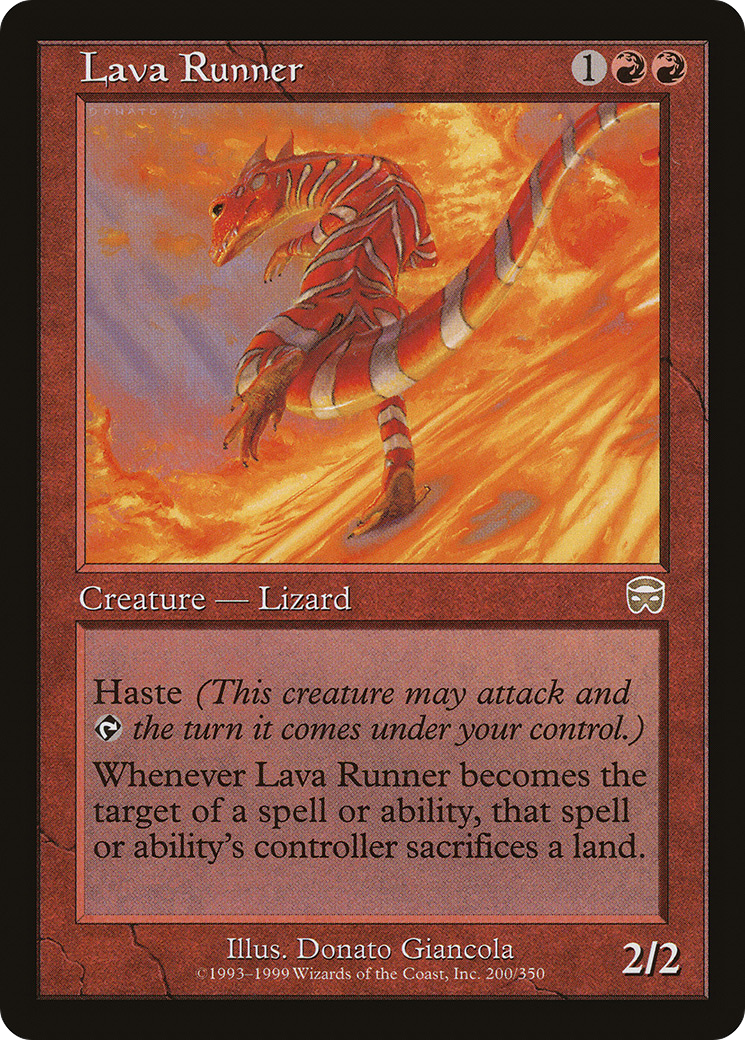 Image of Lava Runner (MMQ-200) - Mercadian Masques