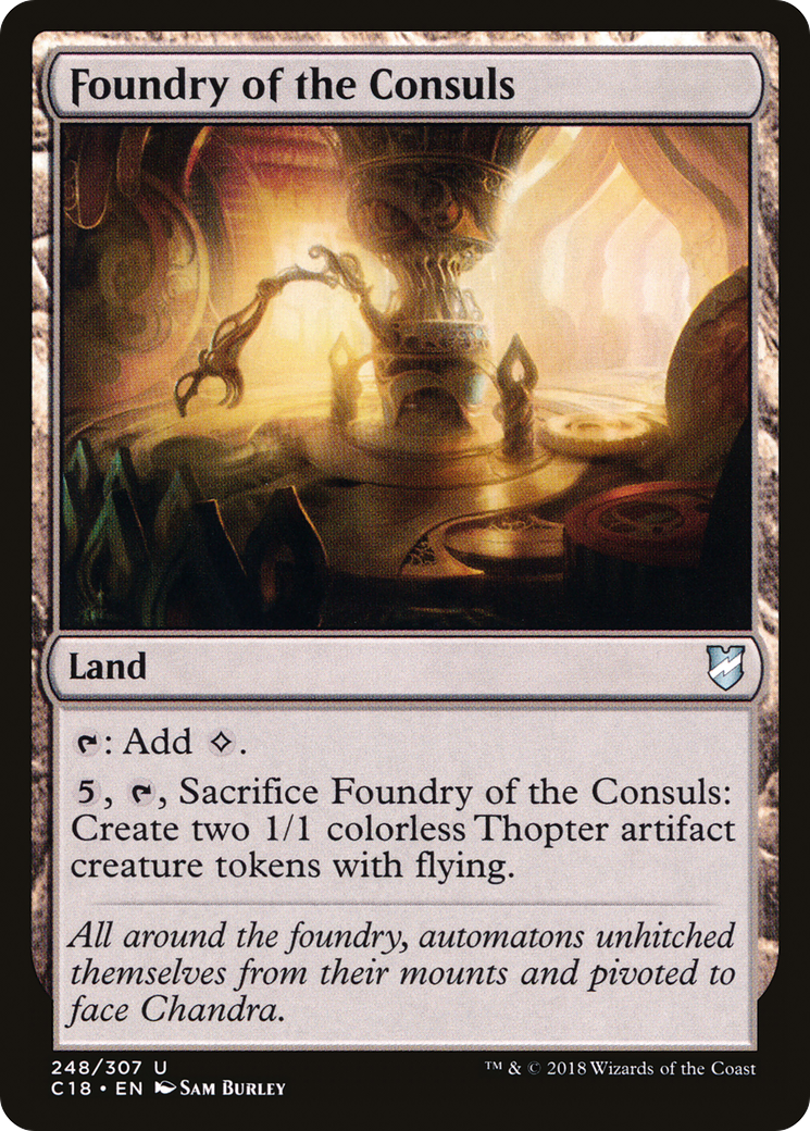 Image of Foundry of the Consuls (C18-248) - Commander 2018