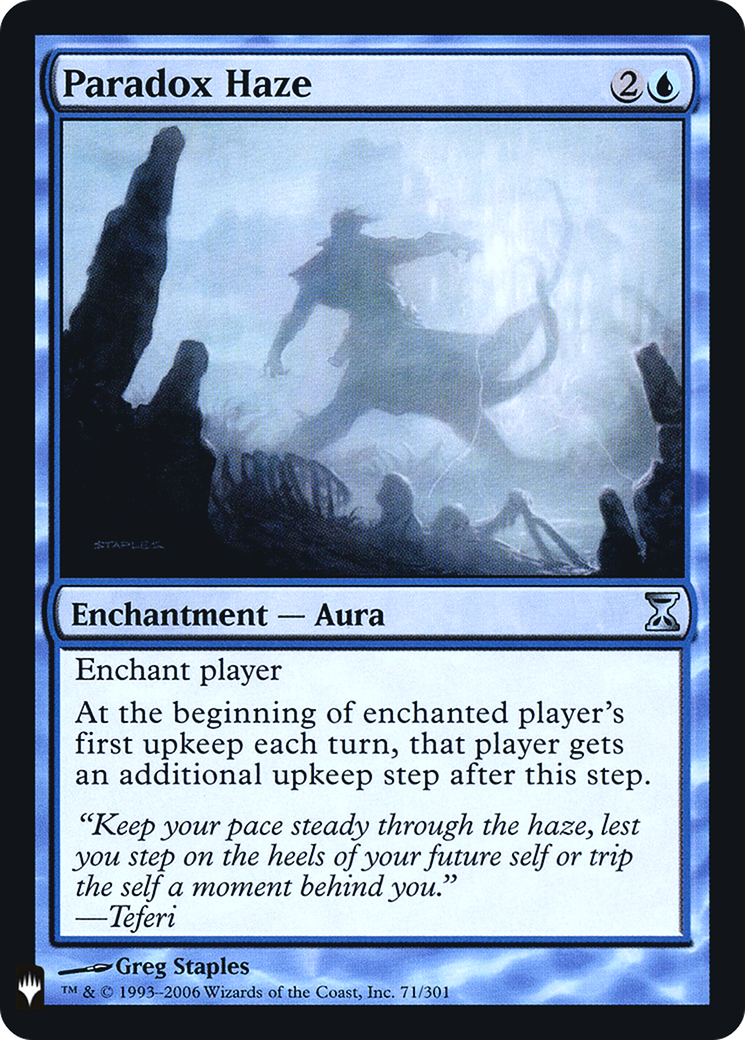 Image of Paradox Haze (LIST-071) - The List Foil