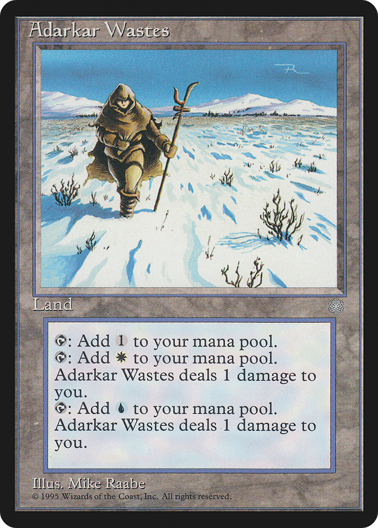 Image of Adarkar Wastes (ICE-326) - Ice Age