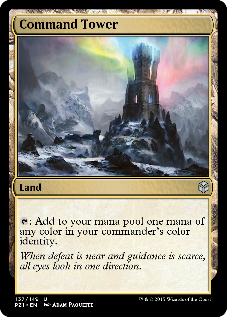 Image of Command Tower (PZ1-137) - Legendary Cube Prize Pack