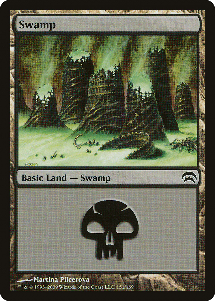 Image of Swamp (151) (HOP-151) - Planechase