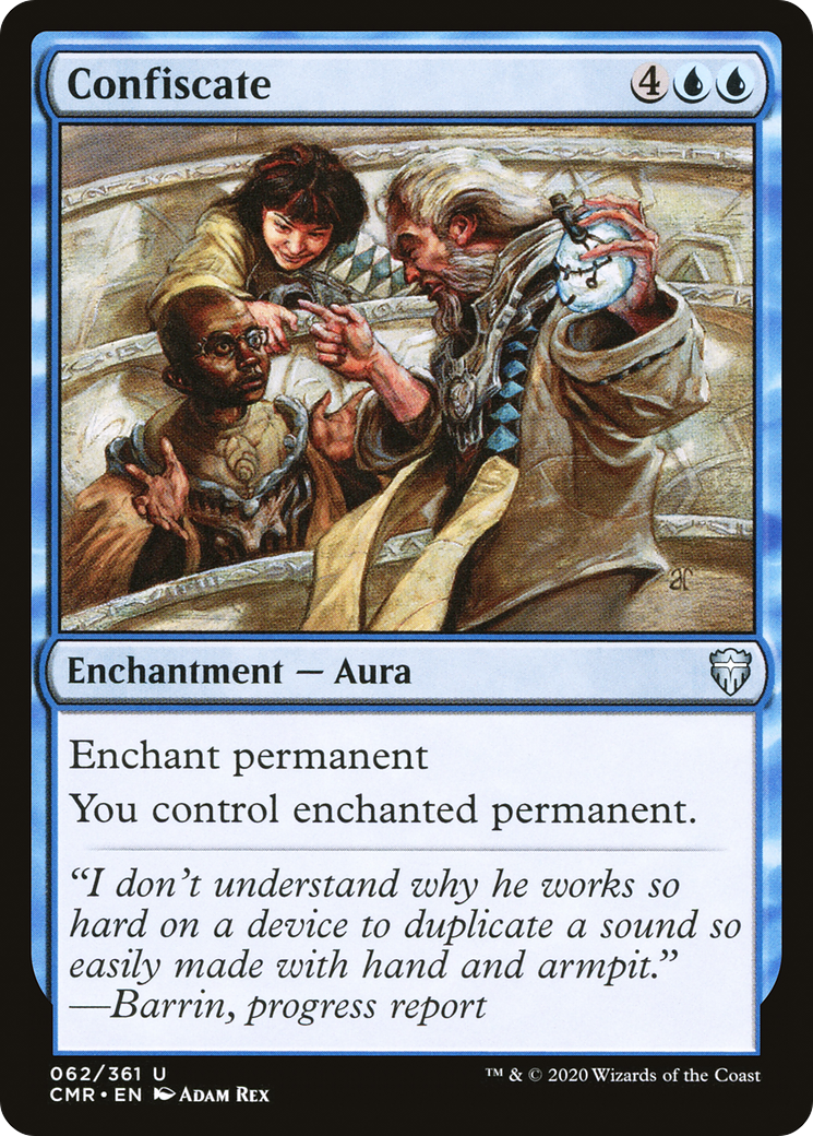 Image of Confiscate (CMR-062) - Commander Legends Foil