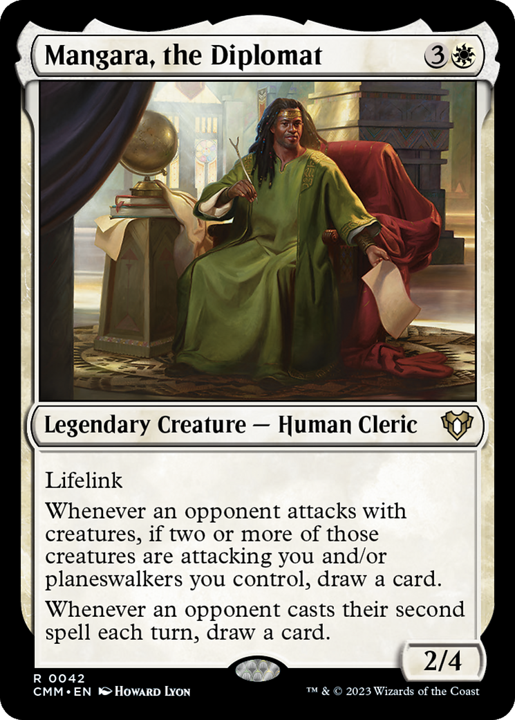 Image of Mangara, the Diplomat (CMM-042) - Commander Masters