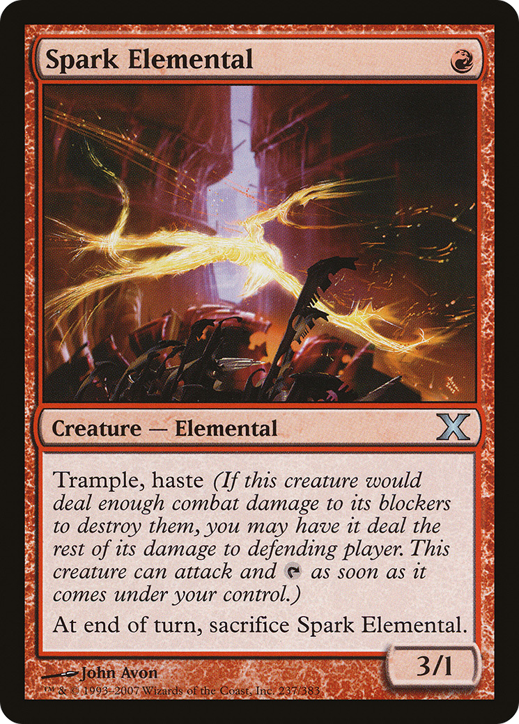Image of Spark Elemental (10E-237) - Tenth Edition