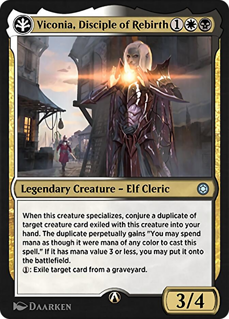 Image of Viconia, Disciple of Rebirth (HBG-11W) - Alchemy Horizons: Baldur's Gate