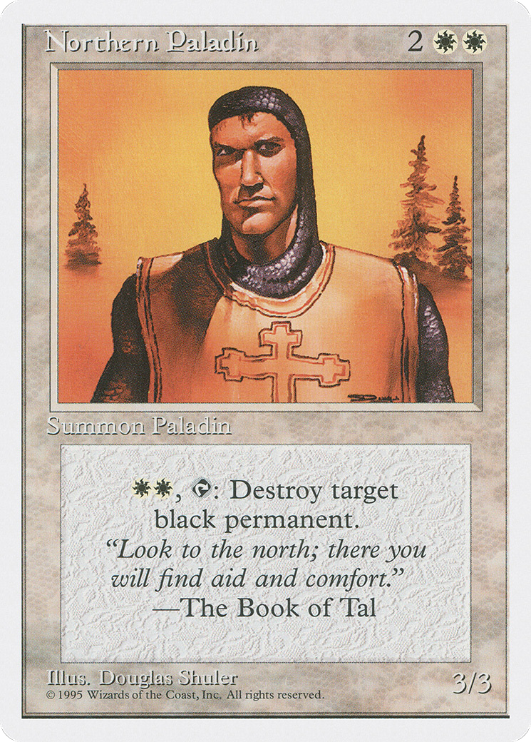 Image of Northern Paladin (4ED-) - Fourth Edition