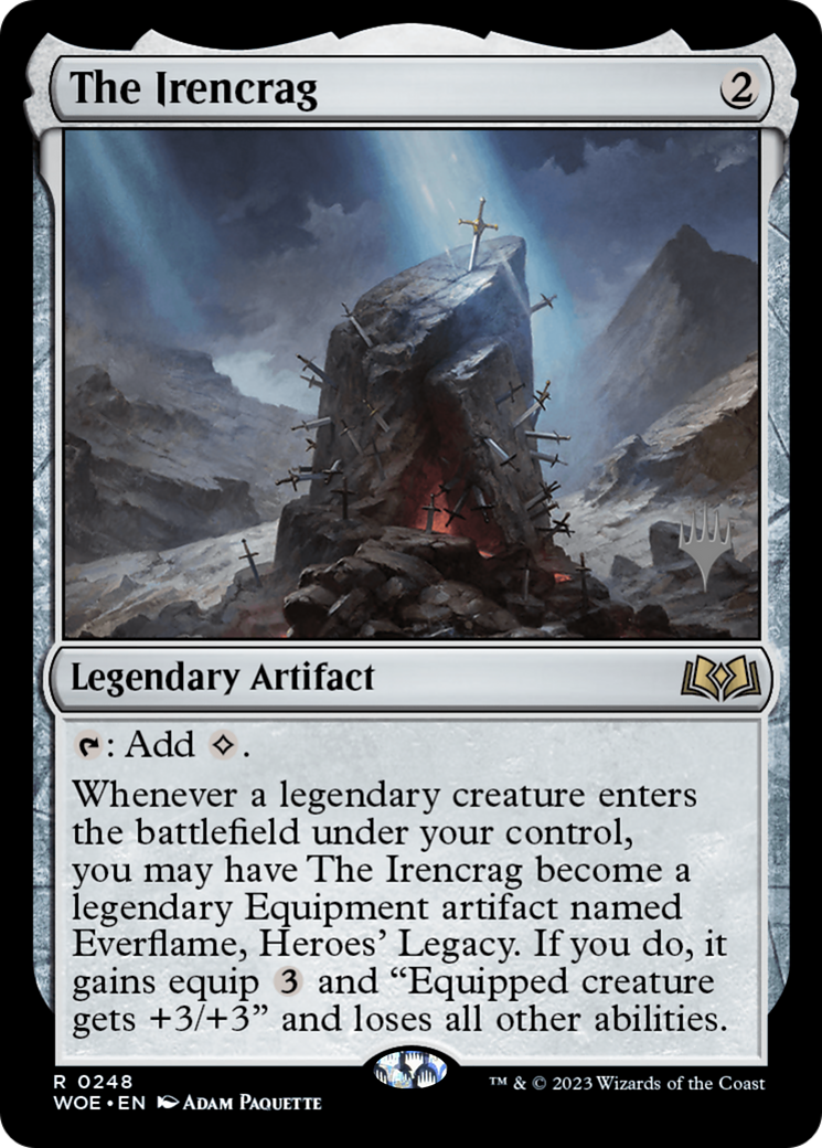 Image of The Irencrag (PPWOE-248) - Wilds of Eldraine Promos