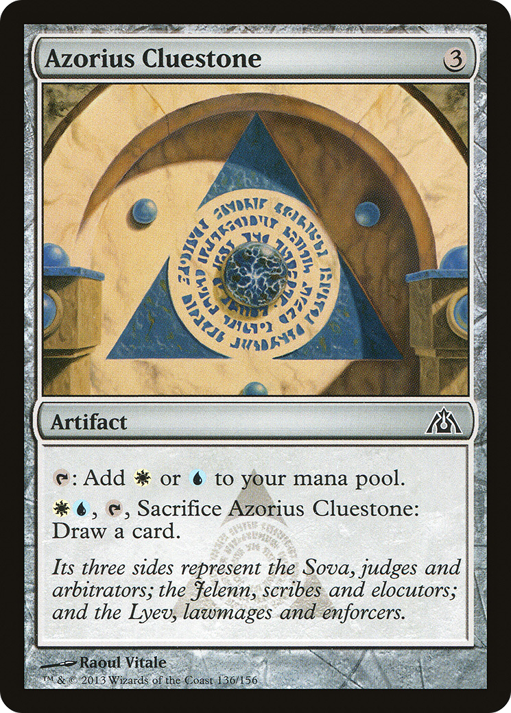 Image of Azorius Cluestone (DGM-136) - Dragon's Maze