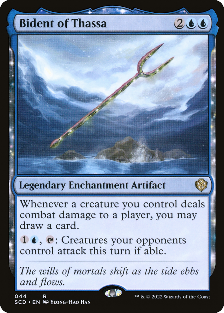 Image of Bident of Thassa (SCD-044) - Starter Commander Decks