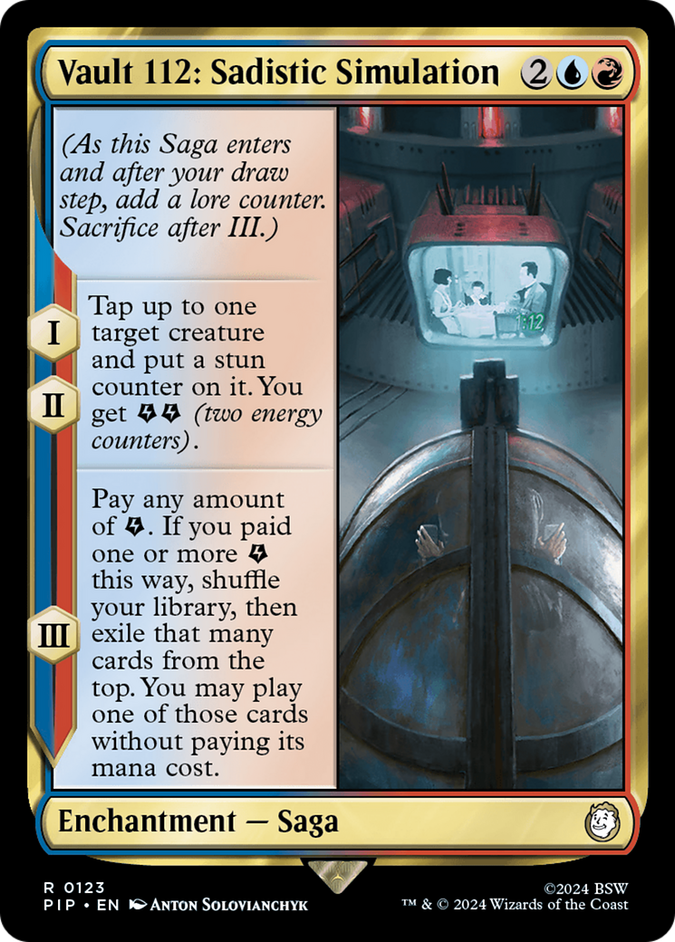 Image of Vault 112: Sadistic Simulation (PIP-123) - Fallout