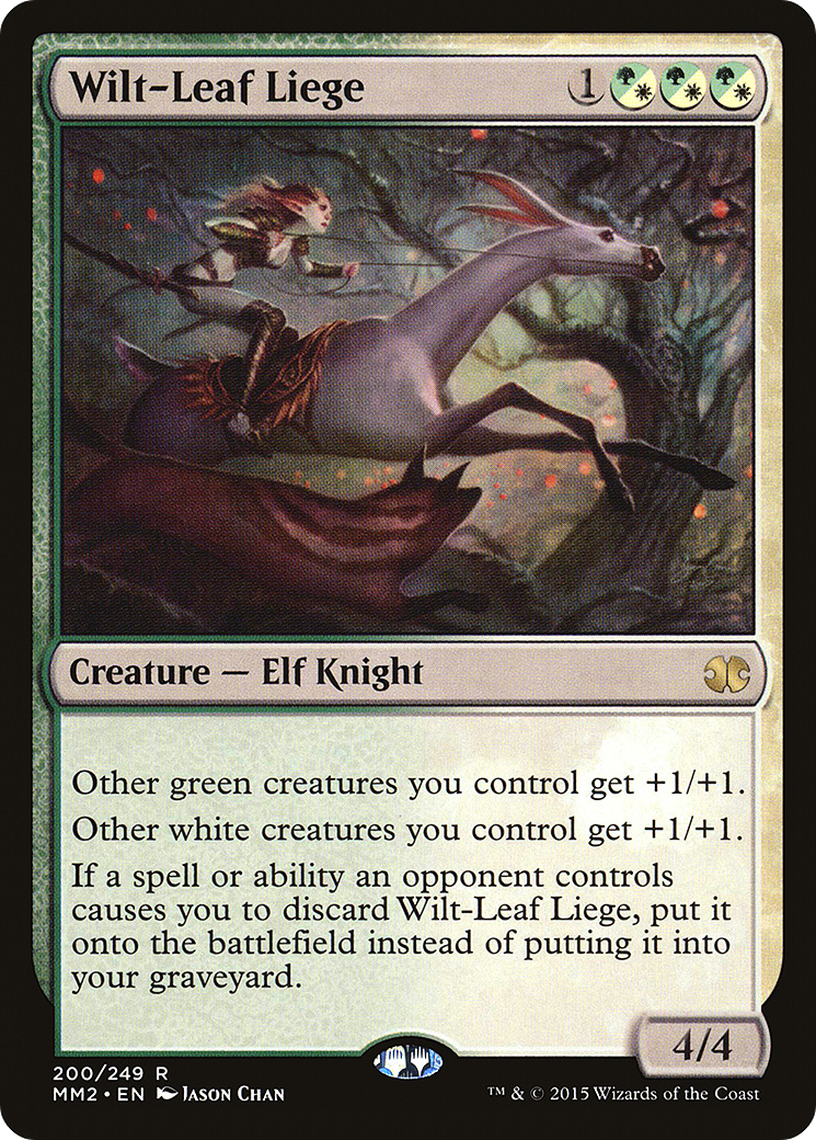 Image of Wilt-Leaf Liege (MM2-200) - Modern Masters 2015 Foil