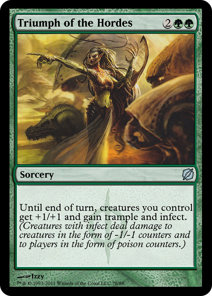 Image of Triumph of the Hordes (TD2-078) - Duel Decks: Mirrodin Pure vs. New Phyrexia