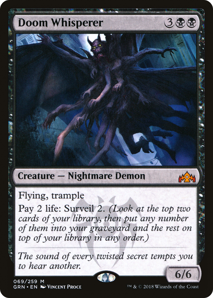 Image of Doom Whisperer (GRN-069) - Guilds of Ravnica Foil
