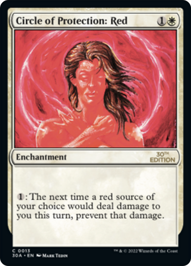 Image of Circle of Protection: Red (30A-013) - 30th Anniversary Edition