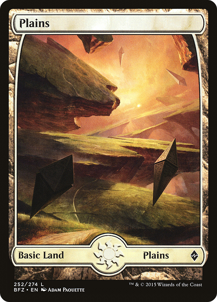 Image of Plains (252) - Full Art (BFZ-252) - Battle for Zendikar