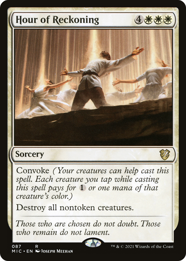 Image of Hour of Reckoning (MIC-087) - Midnight Hunt Commander