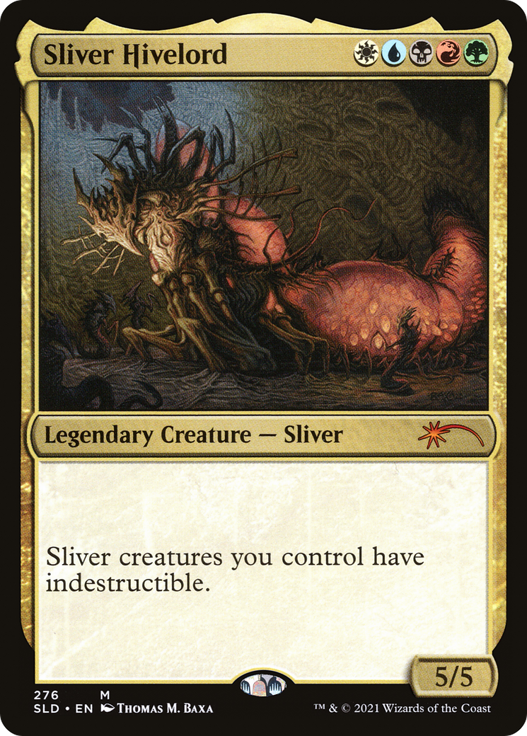 Image of Sliver Hivelord (SLD-276) - Secret Lair Drop Foil