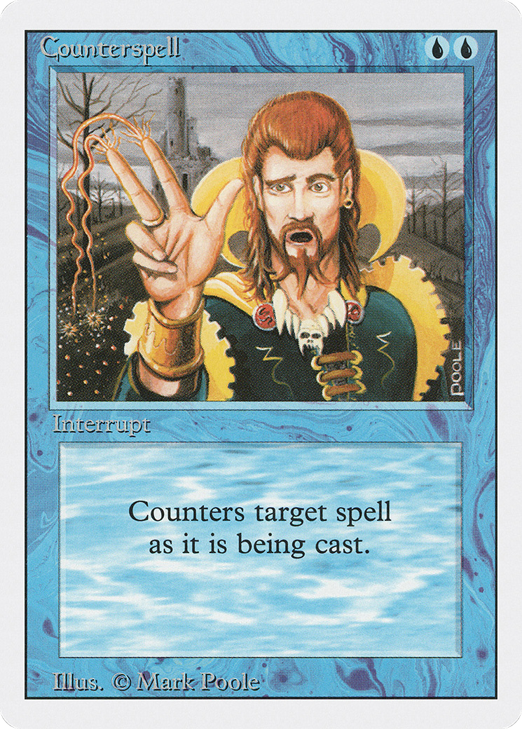 Image of Counterspell (3ED-) - Revised Edition