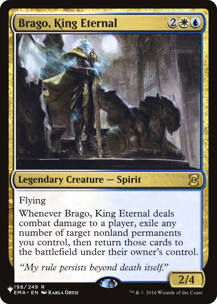 Image of Brago, King Eternal (LIST-198/249) - The List