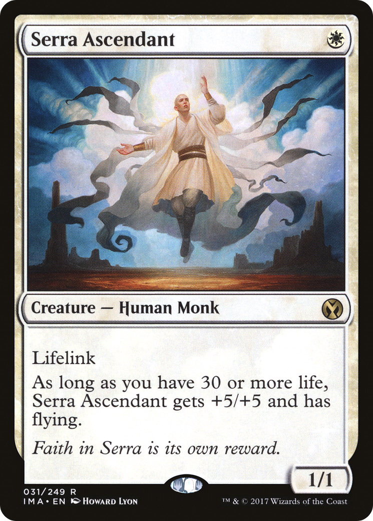 Image of Serra Ascendant (IMA-031) - Iconic Masters Foil