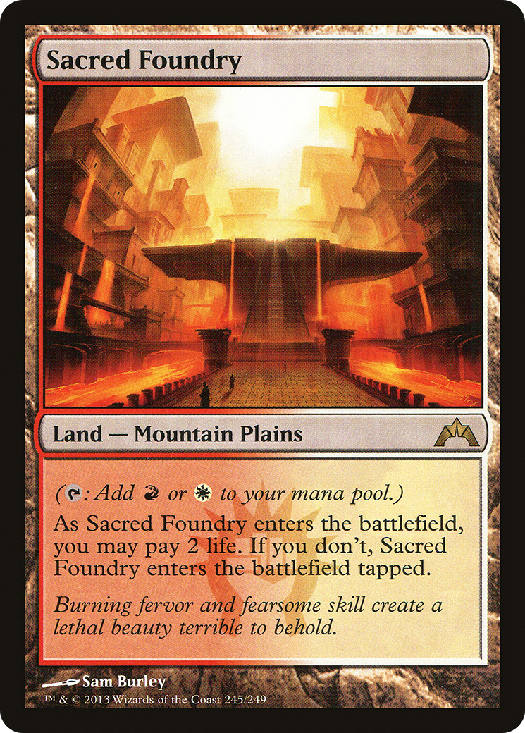 Image of Sacred Foundry (GTC-245) - Gatecrash
