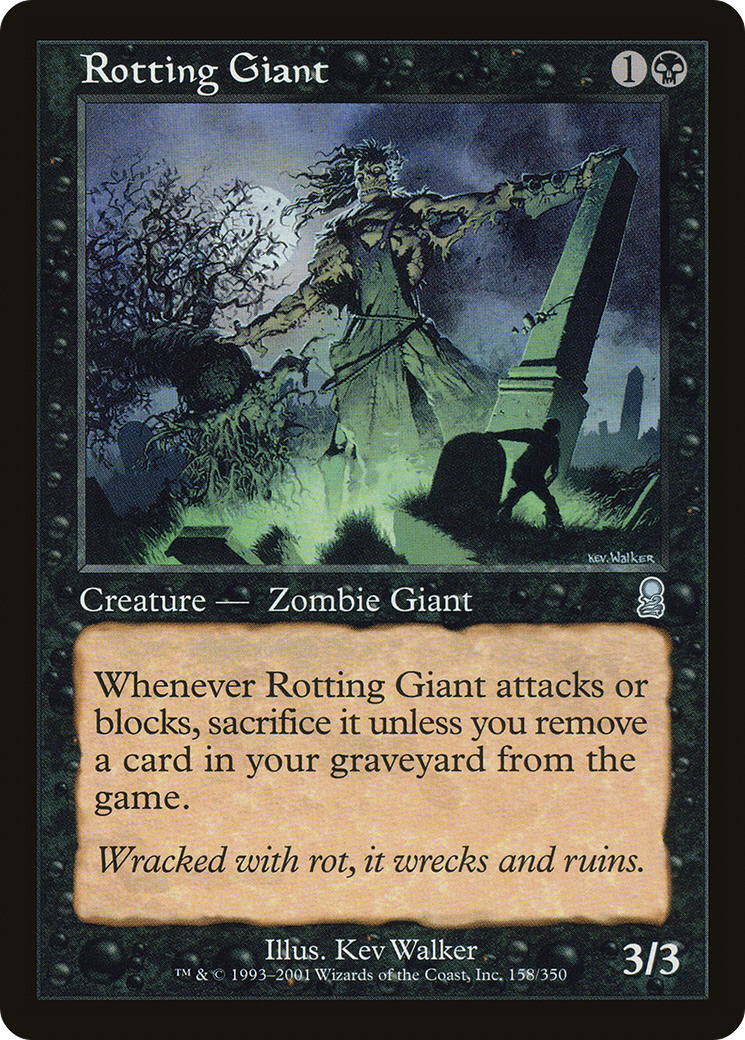 Image of Rotting Giant (ODY-158) - Odyssey Foil
