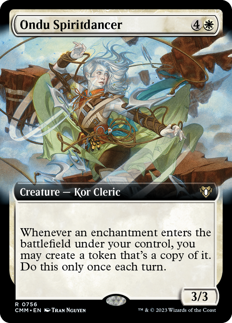 Image of Ondu Spiritdancer (Extended Art) (CMM-756) - Commander Masters: (Extended Art)