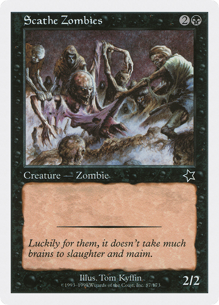Image of Scathe Zombies (S99-087) - Starter 1999