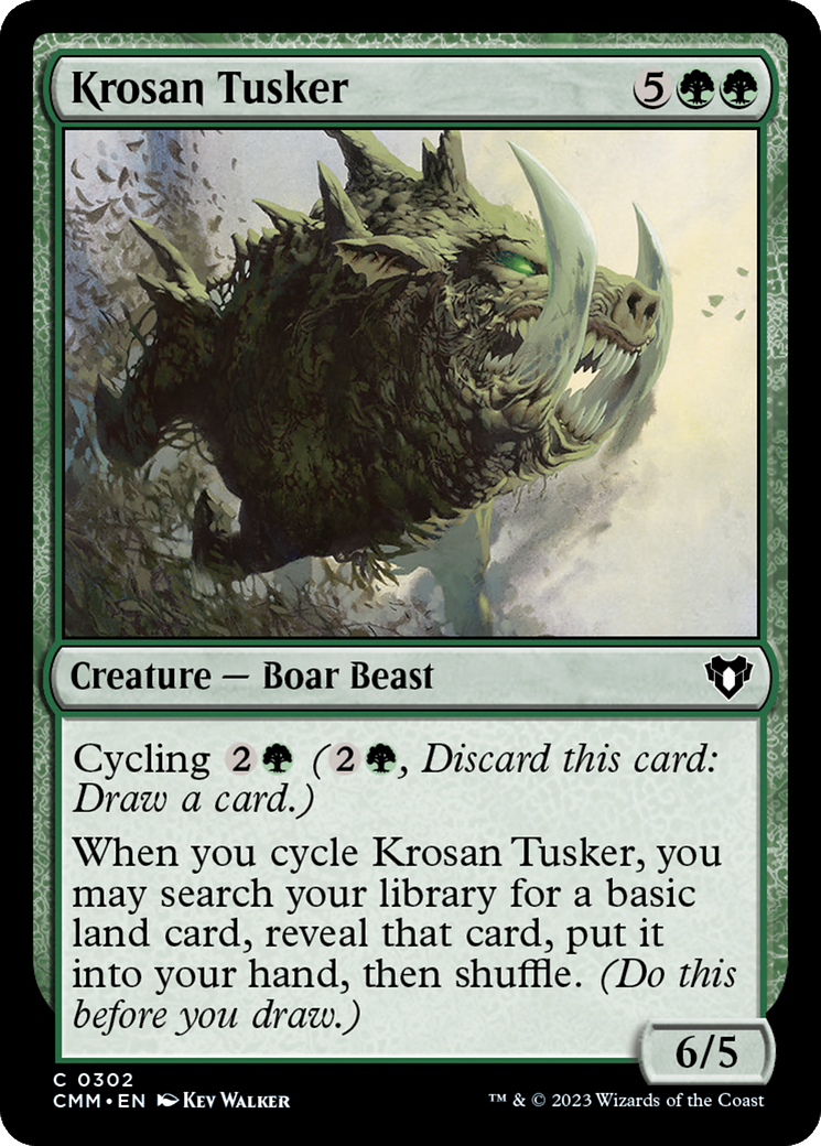 Image of Krosan Tusker (CMM-302) - Commander Masters