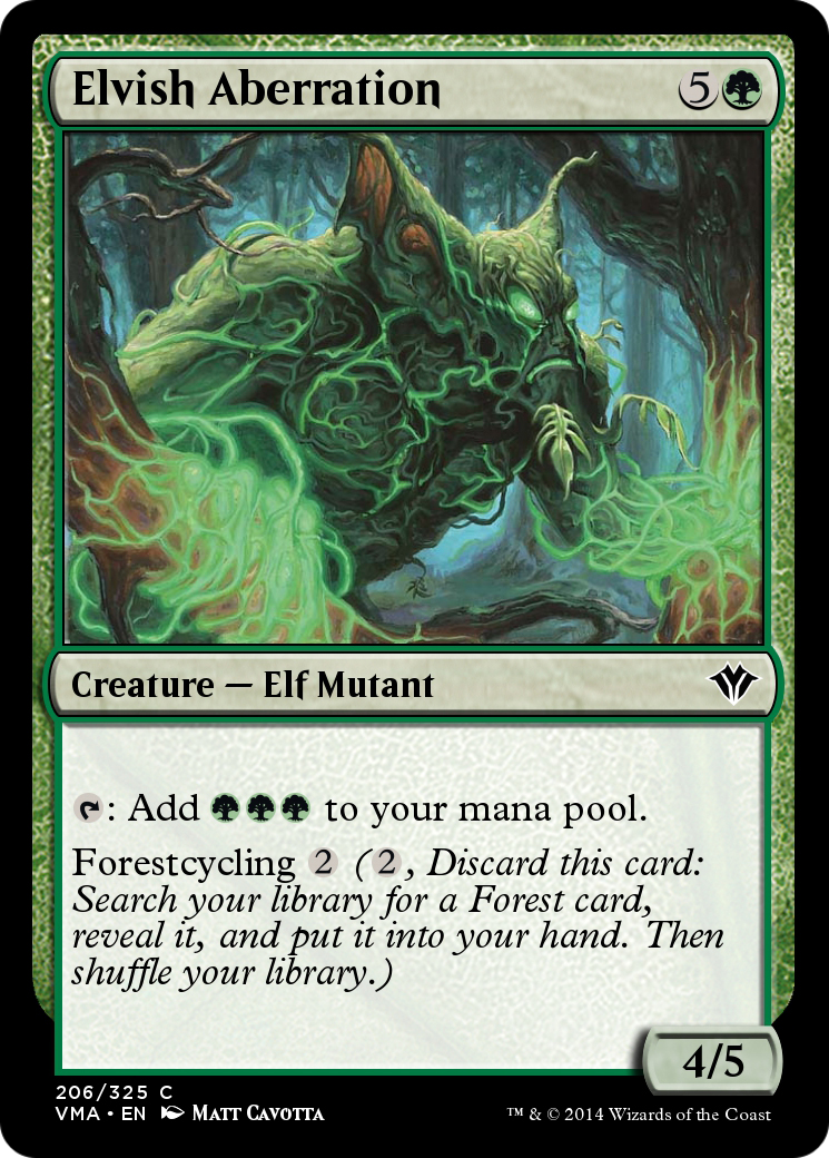 Image of Elvish Aberration (VMA-206) - Vintage Masters