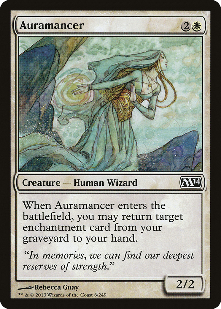 Image of Auramancer (M14-006) - Magic 2014 Foil