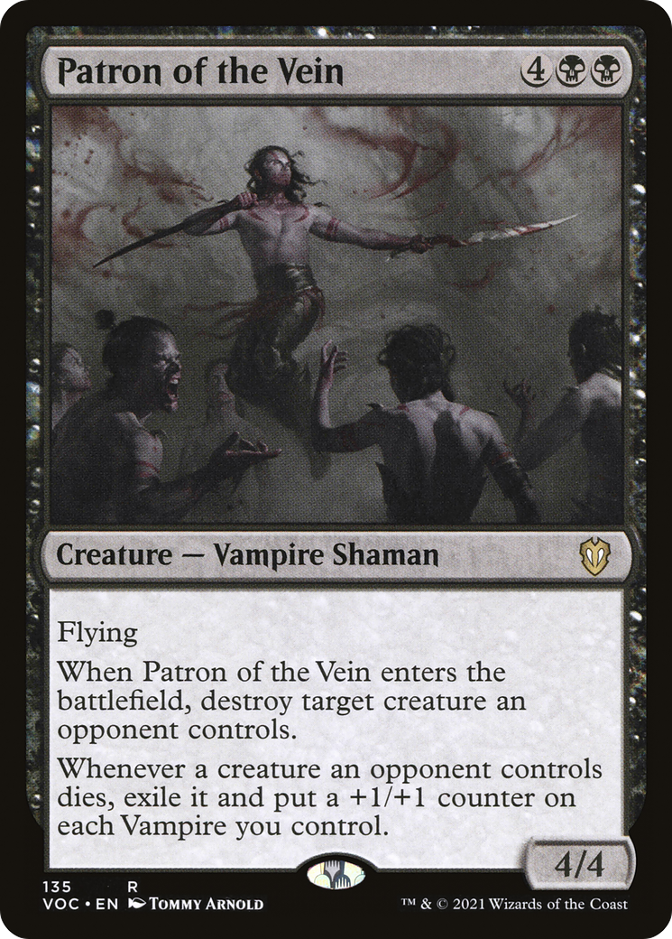 Image of Patron of the Vein (VOC-135) - Crimson Vow Commander