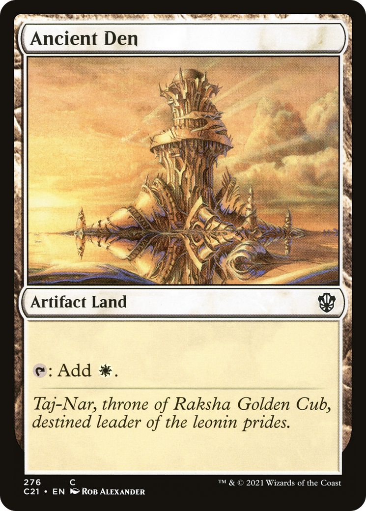 Image of Ancient Den (C21-276) - Commander 2021