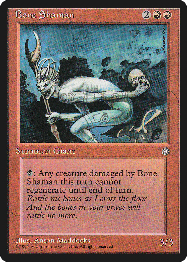 Image of Bone Shaman (ICE-) - Ice Age