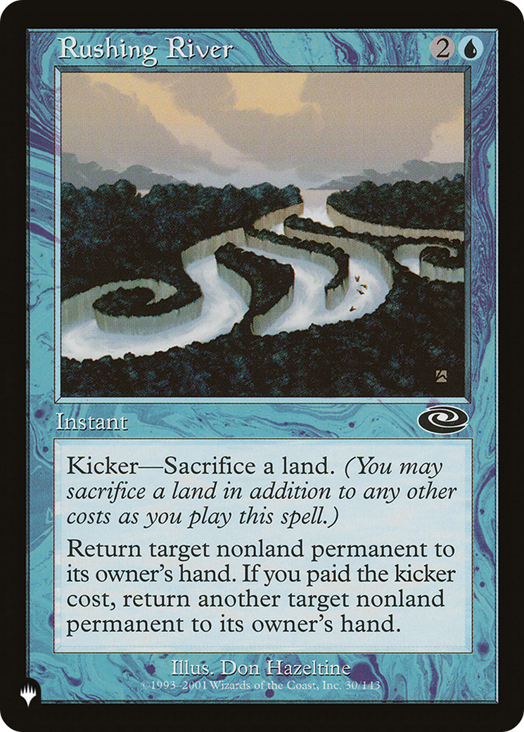 Image of Rushing River (LIST-PLS-30) - The List