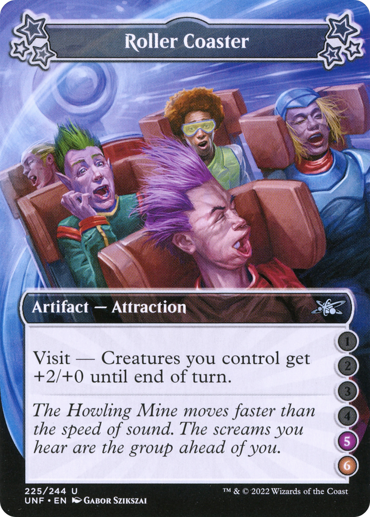 Image of Roller Coaster (5-6) (UNF-225) - Unfinity Foil