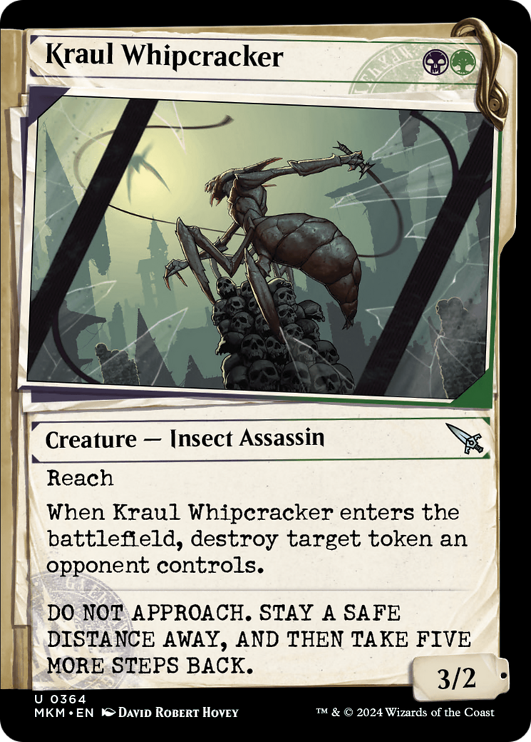 Image of Kraul Whipcracker (Showcase) (MKM-364) - Murders at Karlov Manor: (Showcase)