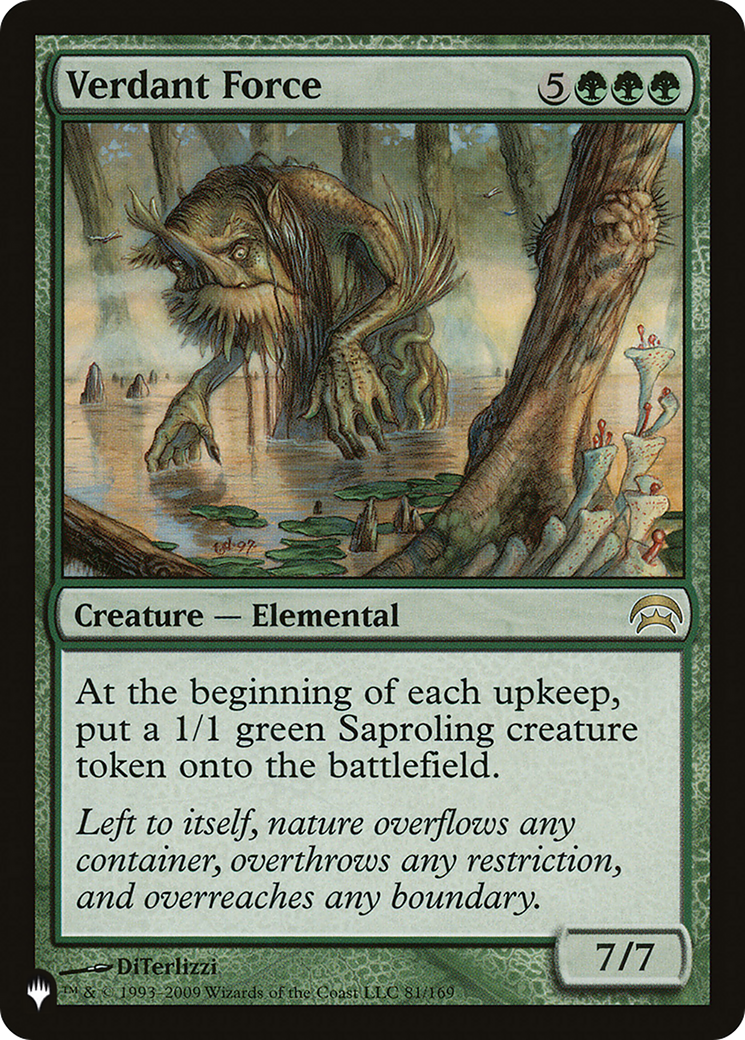 Image of Verdant Force (LIST-HOP-81) - The List