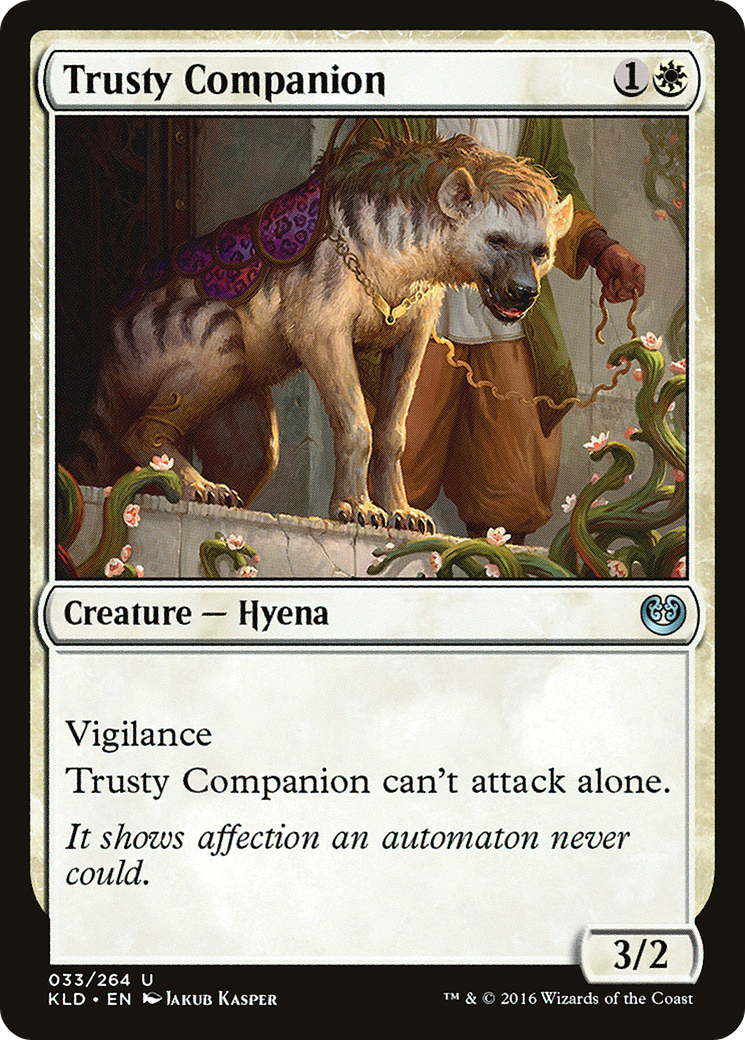 Image of Trusty Companion (KLD-033) - Kaladesh Foil