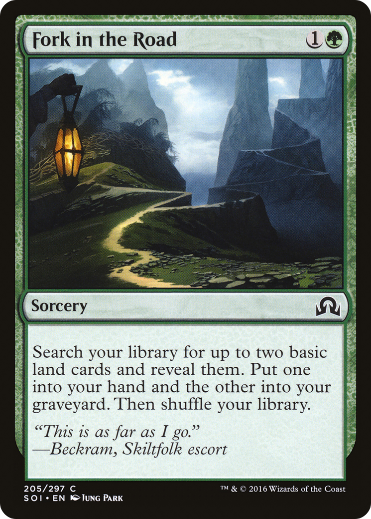 Image of Fork in the Road (SOI-205) - Shadows over Innistrad
