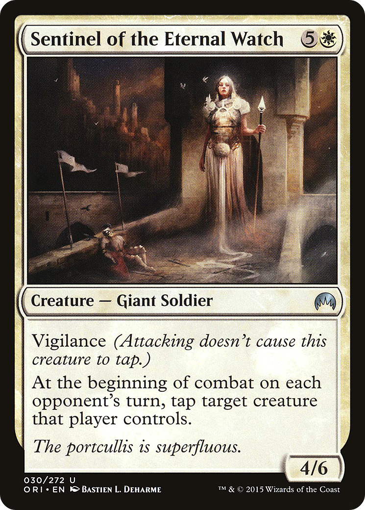 Image of Sentinel of the Eternal Watch (ORI-030) - Magic Origins