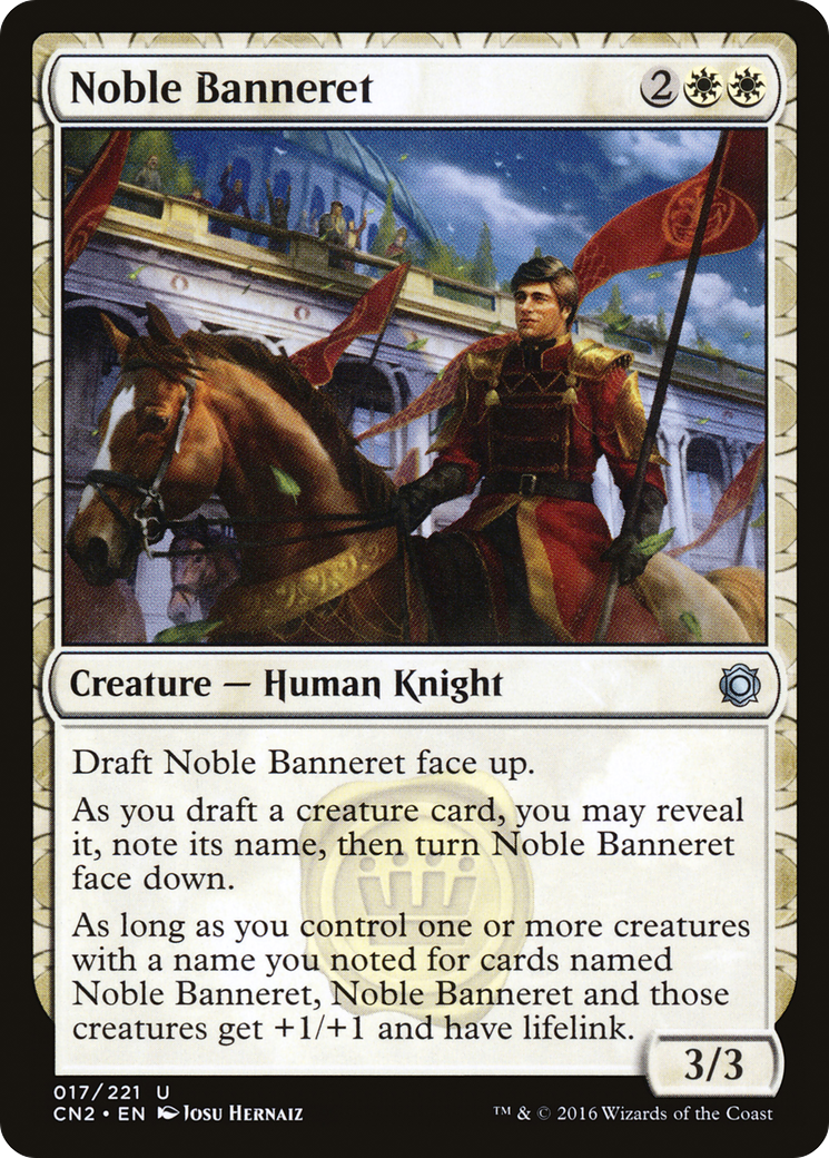 Image of Noble Banneret (CN2-017) - Conspiracy: Take the Crown: (draft)