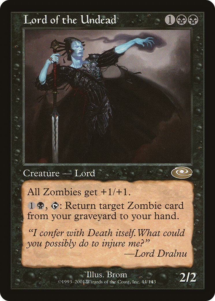 Image of Lord of the Undead (PLS-044) - Planeshift Foil