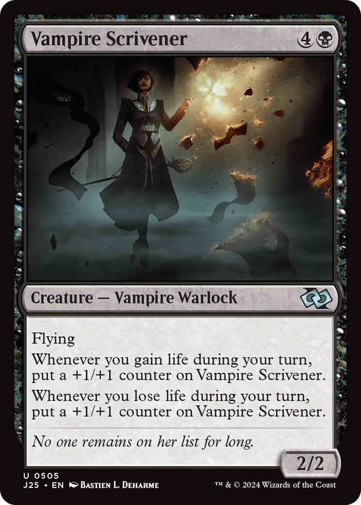 Image of Vampire Scrivener (J25-505) - Foundations Jumpstart