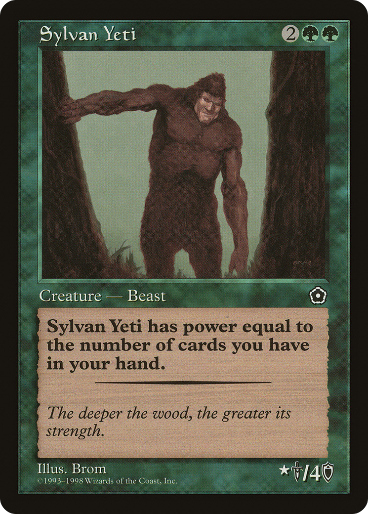 Image of Sylvan Yeti (P02-147) - Portal Second Age