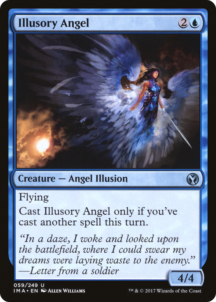 Image of Illusory Angel (IMA-059) - Iconic Masters Foil