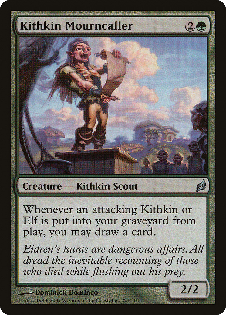 Image of Kithkin Mourncaller (LRW-224) - Lorwyn