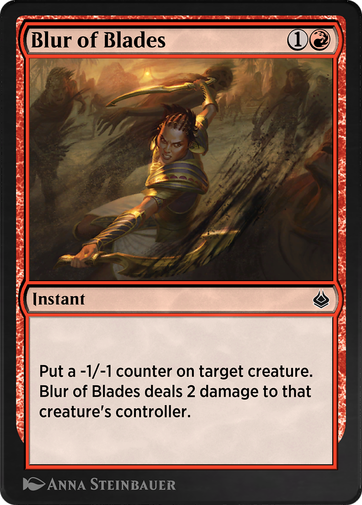 Image of Blur of Blades (AKR-141) - Amonkhet Remastered