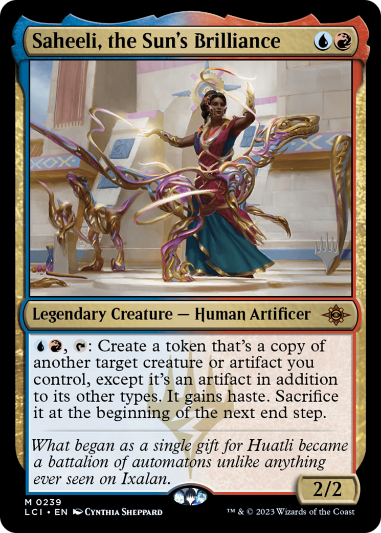 Image of Saheeli, the Sun's Brilliance (PPLCI-239) - The Lost Caverns of Ixalan Promos